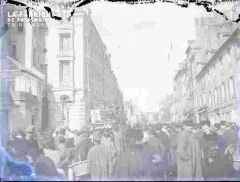 Marché entrée de la rue Pémagnie