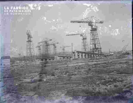 Construction navale.Navire en construction