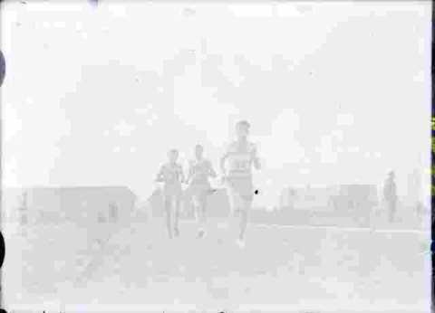 Course à pied  vitesse .en action