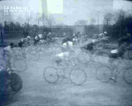 Course cycliste.en course