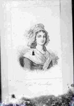 Charlotte Corday-Portrait, avec bonnet