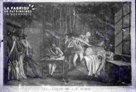 Charlotte Corday- arrêtée