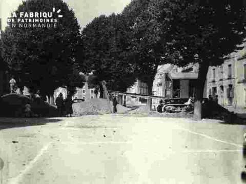 aménag entrée souter pl du sepulcre pour poste 1er secours oct 1939