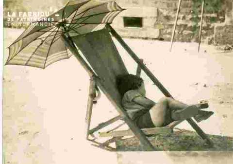 Alain dort  en chaise longue