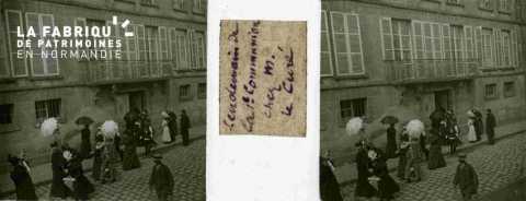 Scène de rue à la Belle époque 