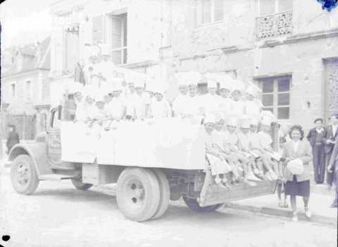 Argentan camion de l'entreprise Robillard