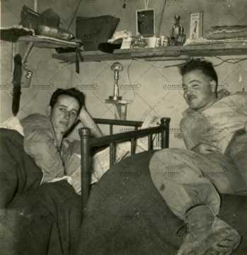 Chambre de soldats