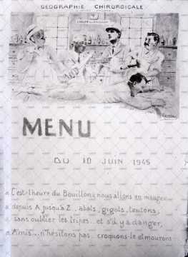 Dessin, menu
