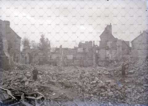 Caen en ruines