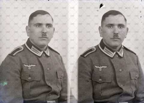 Portrait d'un soldat allemand
