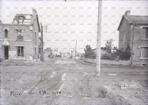 Caen en ruines, 14 rue de l'Aurore