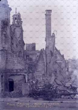 Caen en ruines