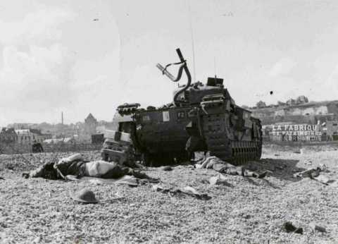 Le 19 août 1942, opération Jubilee, raid de Dieppe