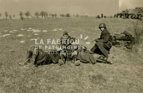 Soldats français durant des manœuvres militaires