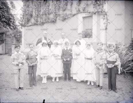 Photographie de groupe, communion