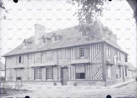 Manoir à pans de bois