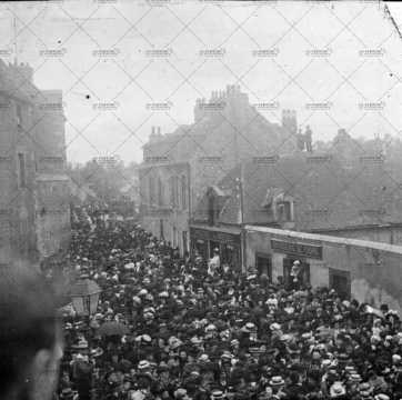 1910, procession de la Fête Dieu 