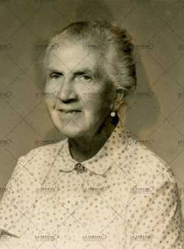Portrait d'une femme âgée