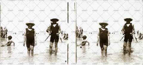 Bains de mer au Tréport