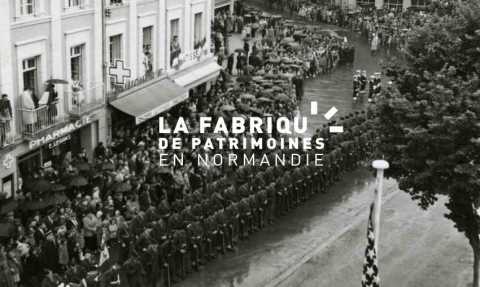 Inauguration du monument Patton à Avranches