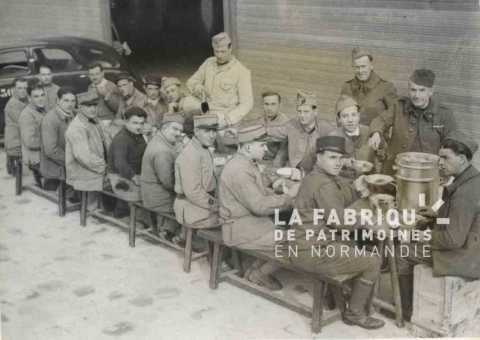 Repas, armée britannique et française