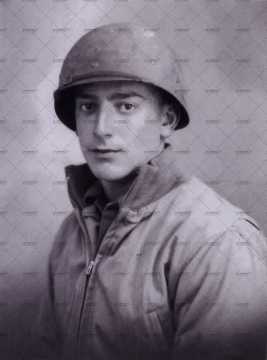 Portrait d'un soldat américain