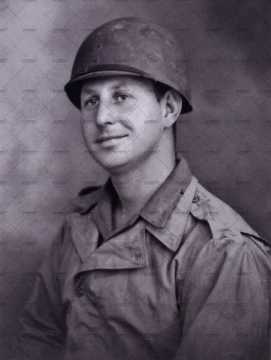 Portrait d'un soldat américain