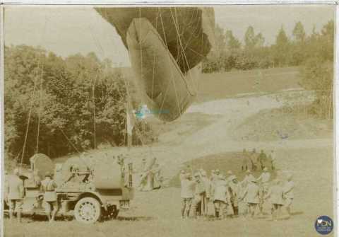 1916, ballon dirigeable