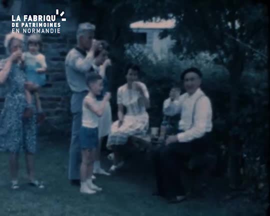 1965, en famille à la Bellière